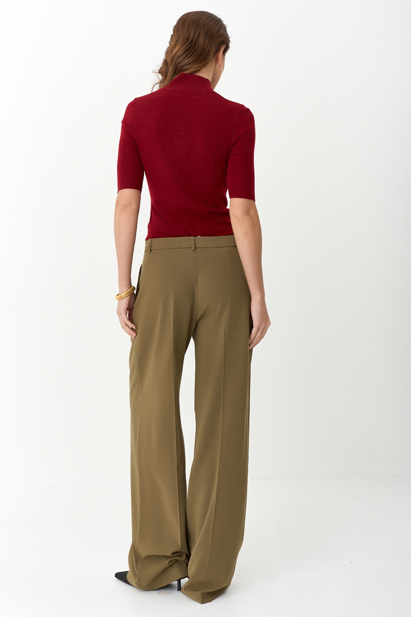 Брюки палаццо в расслабленном стиле 