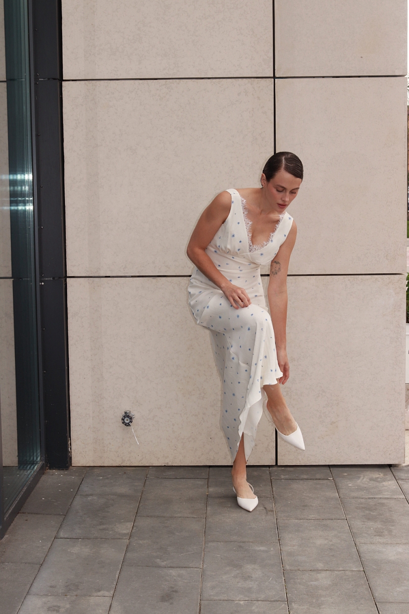 Комбинация из вискозного шелка Fleur