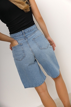 Бермуды из денима