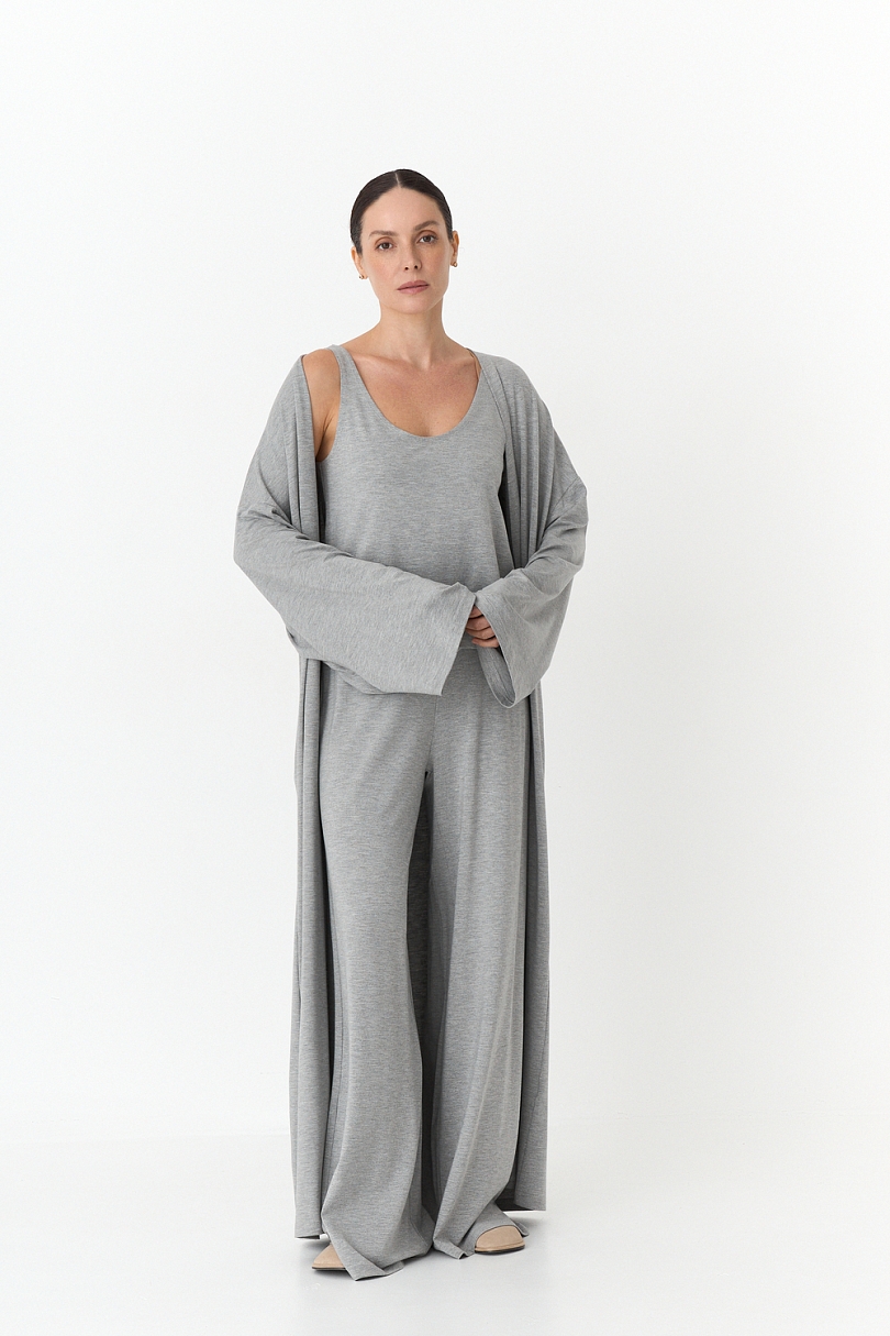 Костюм с кардиганом из вискозы тройка