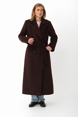 Пальто из шерсти оверсайз