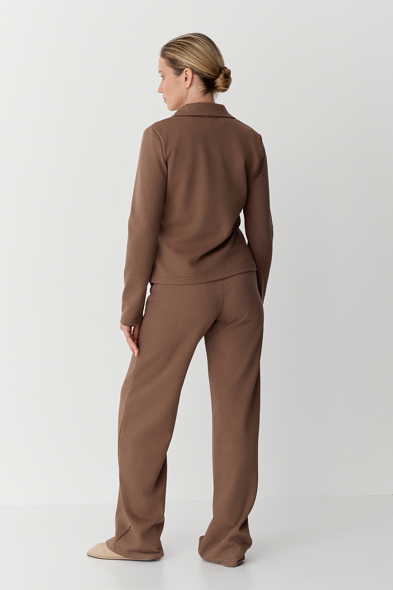 Брюки свободного кроя