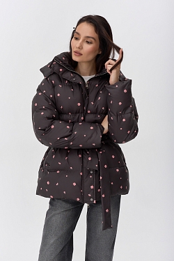 Пуховик Zefyr dark chocolate