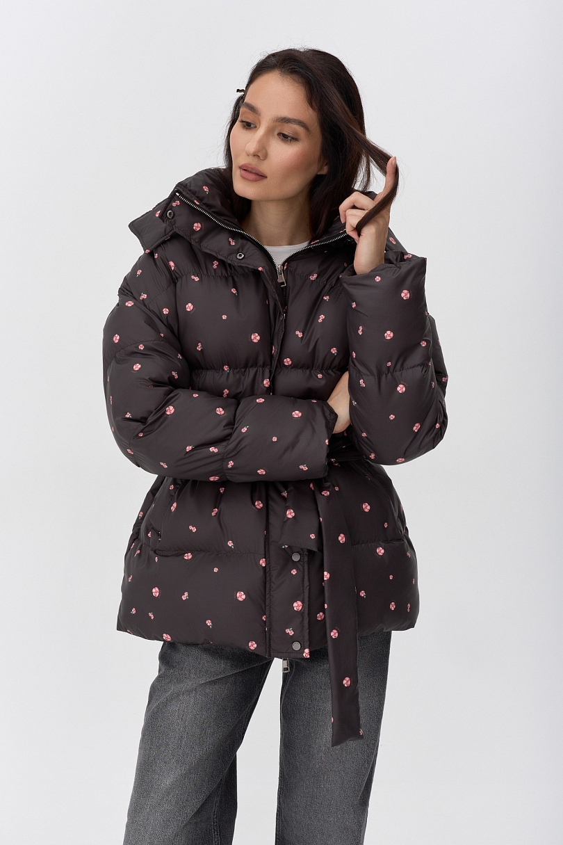 Пуховик Zefyr dark chocolate