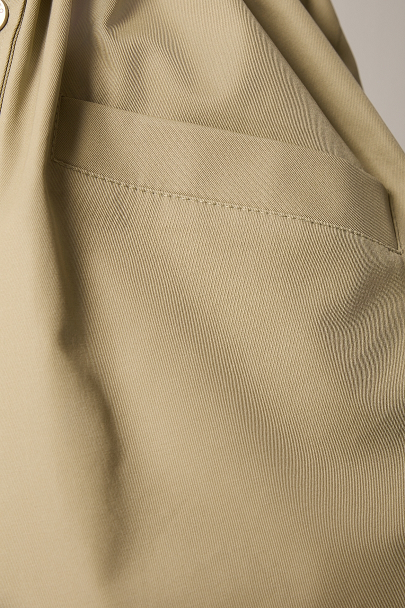 Ветровка с асимметричной планкой со съемным утеплителем