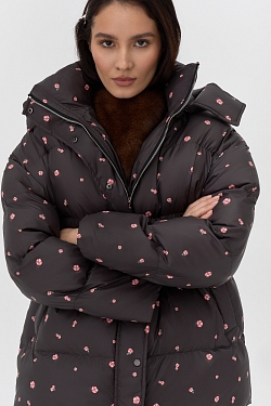 Пуховик Zefyr dark chocolate