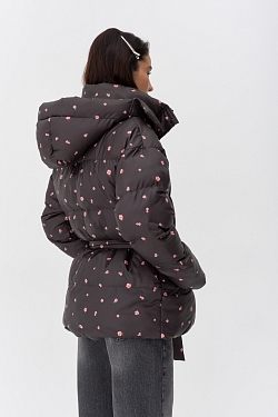 Пуховик Zefyr dark chocolate