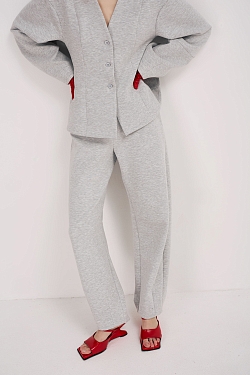 Брюки из трикотажного модала