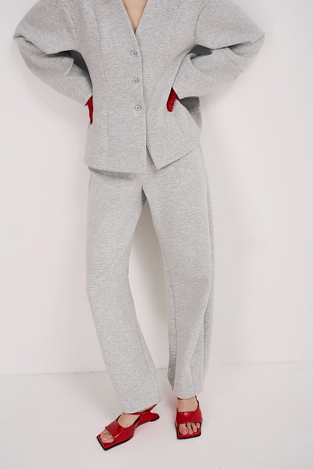 Брюки из трикотажного модала