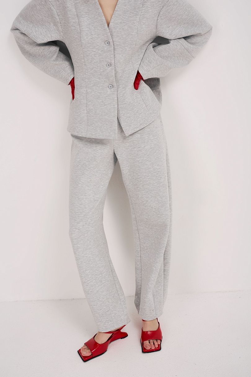 Брюки из трикотажного модала