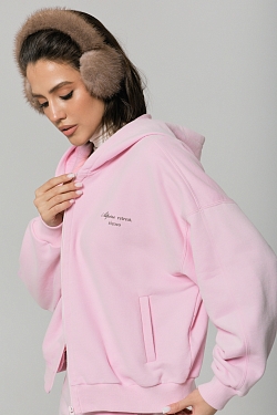 Брюки с велюр эффектом 