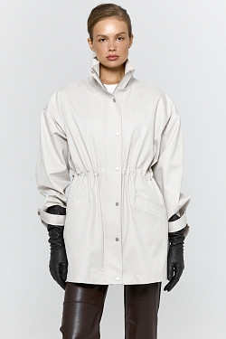 Ветровка из хлопка с пропиткой со съемным утеплителем