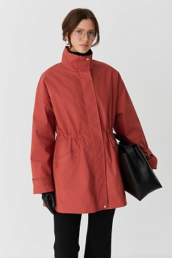 Ветровка из тенсела с хлопком со съемным утеплителем