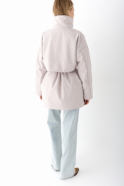 Парка на кнопках двубортная