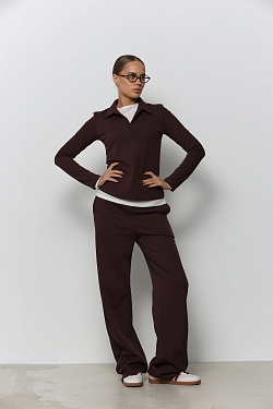 Брюки свободного кроя