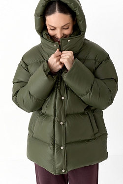 Пуховик с эффектом Puff