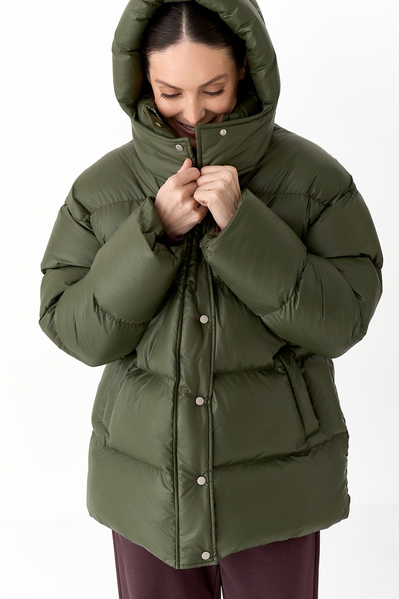 Пуховик с эффектом Puff