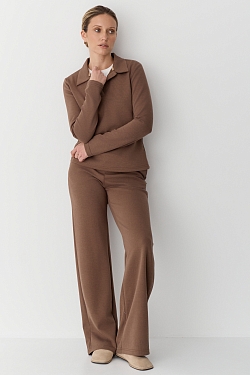 Брюки свободного кроя