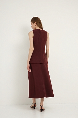 Жилет удлиненный