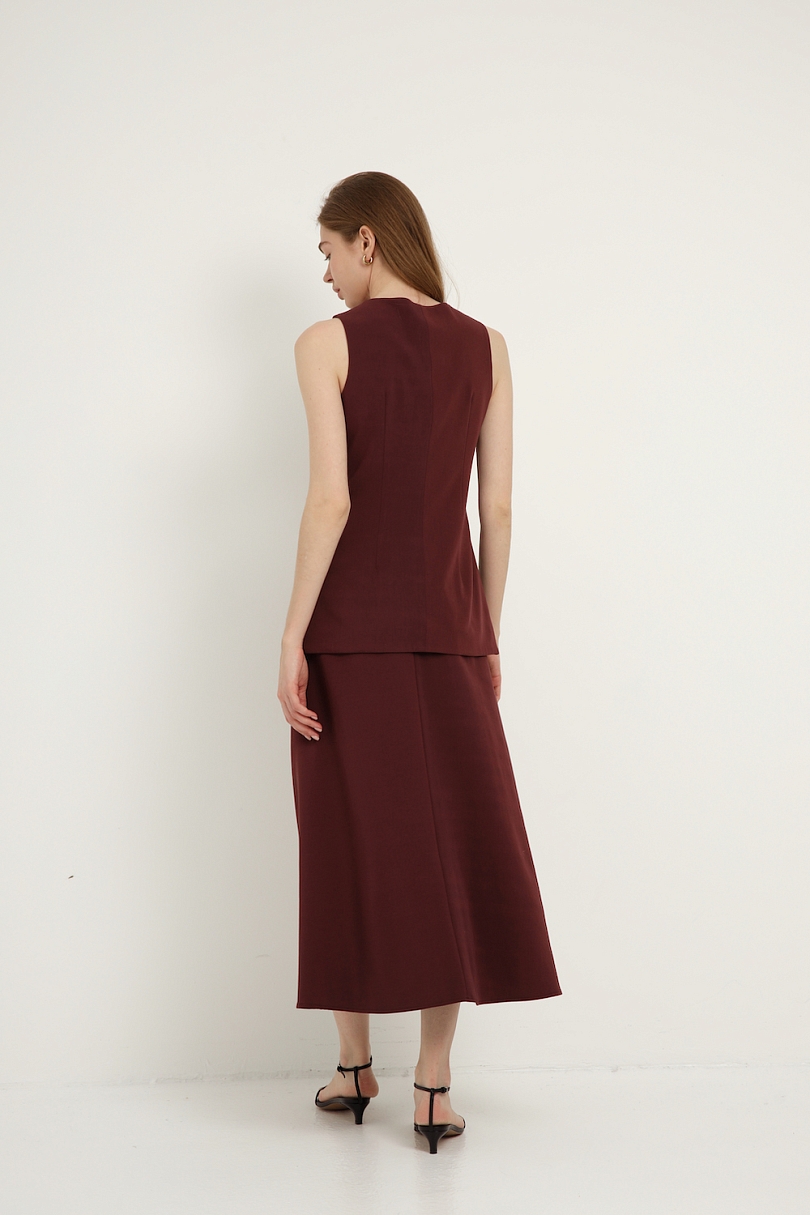 Жилет удлиненный