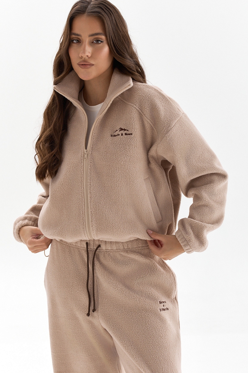 Толстовка из трикотажа teddy Alpine 