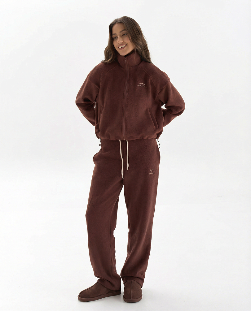 Брюки из трикотажа teddy  Alpine 