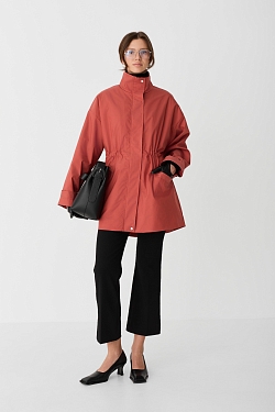 Ветровка из тенсела с хлопком со съемным утеплителем