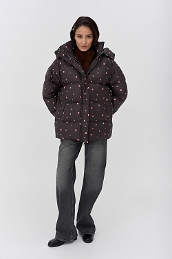 Пуховик Zefyr dark chocolate
