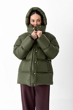 Пуховик с эффектом Puff